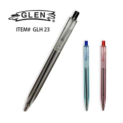 China Office & Personalized School Pen High Quality Service Sale Promotional With Customized Click Pen Printing Available Custom Logo Cheap Plastic Ball Pen for sale