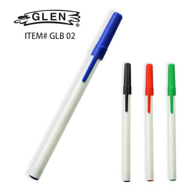 China Office & School Pen Economical Hotel Promotional Use Advertising Custom Logo Plastic Stylish All Color Slim Parker Stick Ballpoint Pens for sale