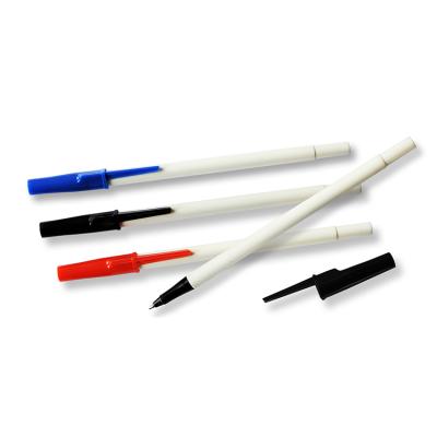 China Office & Wholesale Cute Popular Pen Color Stick Ballpoint Pens Attractive Price New School Type for sale