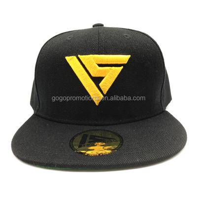 China JOINT Sports Custom Running Hats Wholesale Logo Embroidery Flat Bill Brim Multiple Styles Snapback Hats For Men for sale