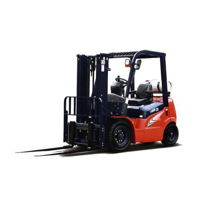 China Hotels Factory Price HELI 2 Ton CPQYD20 Mini Container Forklift Lift Gasoline and LPG Forklift with Fork Positioner and Side Shift for sale