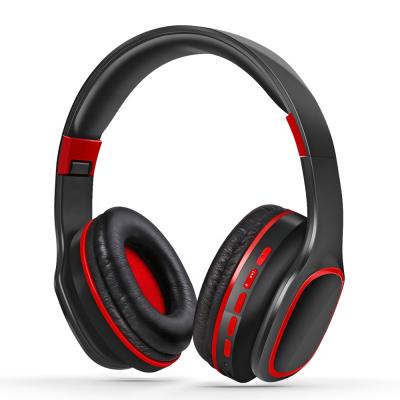 China Wireless Music Sports BT 5.1 Stereo Headband Handfree Headphone Deep Bass Foldable Headphone for sale