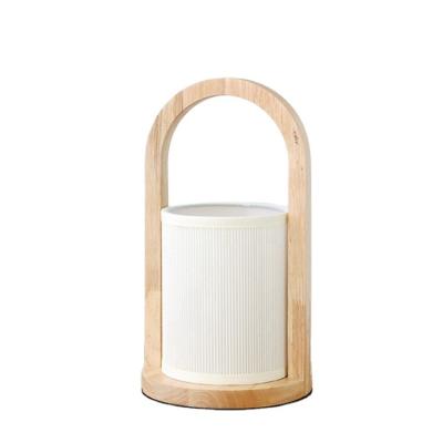 China Modern Discount Best Price Home Desk Lamps Bedroom Classic Contracted Wooden Table Lamp for sale