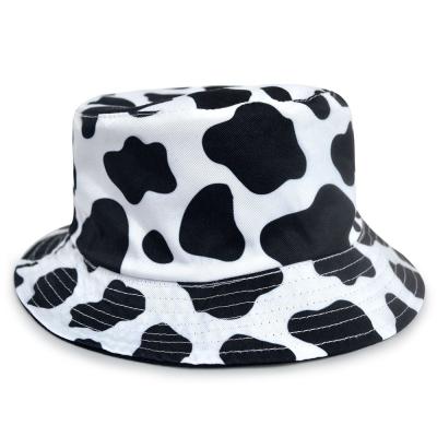 China Fisherman 100% Cotton Bucket Hats Image Full Side Custom Cotton Bucket Caps Double Bucket Printing Displacement Hat Bucket Caps For Outdoor for sale