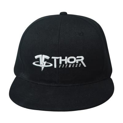 China JOINT Wholesale Cheap Price Mens Hats Custom Made Embroidery On The Front Snap Backs Cap Hot Sale Black Hat for sale