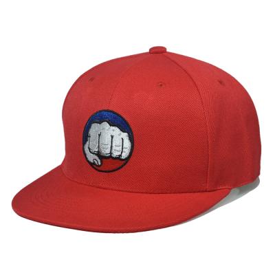 China COMMON Own Brand Embroidery or Custom Flat 3D Embroidery Logo, Eco Friendly Baseball Caps, Snapback Hats for sale