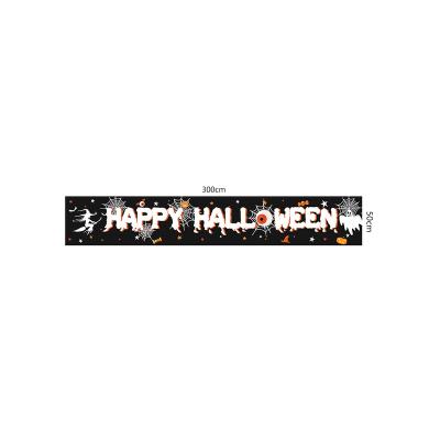 China 2023 New Halloween Banner Eco-friendly, Yard Background Decoration, Party Outdoor Wholesale, Customized With Pictures for sale