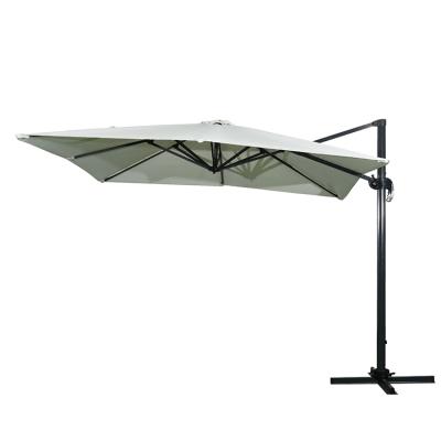 China Modern UV Protect Patio Outdoor Beach Garden Umbrella Cantilever Square Parasols for sale