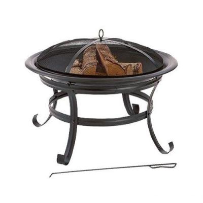 China Four Seasons Yard Round 30-Inch Steel Brazier In Stocked zu verkaufen