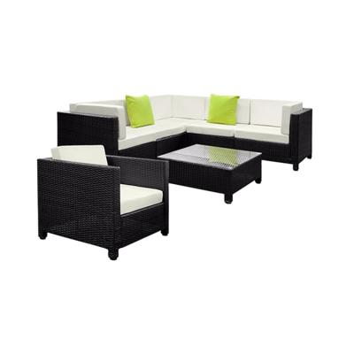 China Rattan Back Sofa Set from Most Popular Outdoor Furniture High Corner Sofa for sale