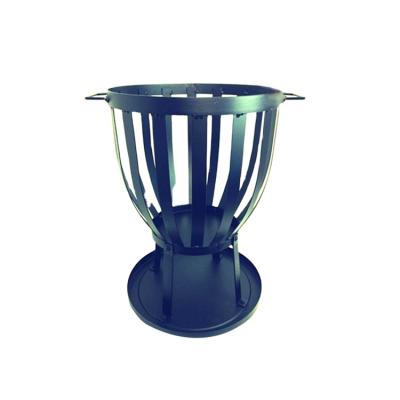 China Eco-friendly Luxury Ceramic Barbecue Brazier Charcoal Table Fire Pit Adjustable Height for sale