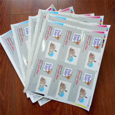 China Waterproof+Eco-friendly Colorful Printed Adhesive Sticker For Universal for sale