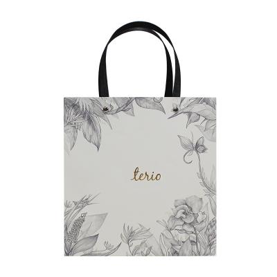 China Recycled Materials Customized Luxury Paper Bag For Jewelry , Jewelry Paper Bag With Logo for sale