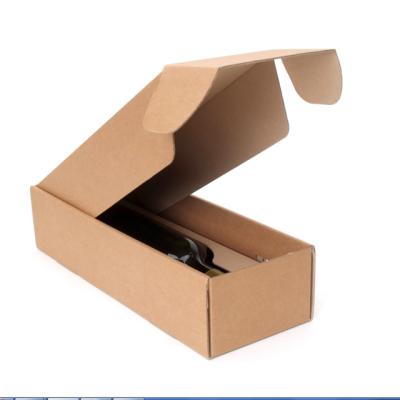 China Recyclable Custom Size Chipboard Shipping Wine Glass Packaging Paper Box for sale