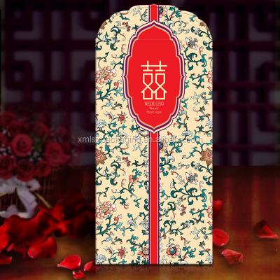 China 2016 High Quality Recyclable Red Packet China Manufacture Custom Red Envelope,Chinese Lucky Red Envelope for sale