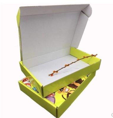 China Handmade High Quality Custom Printed Corrugated Box , Glossy Paper Box Packaging for sale