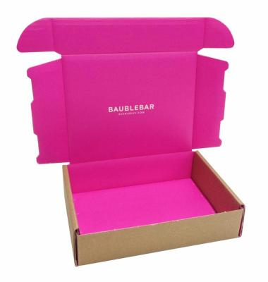 China Handmade High Quality Custom Printed Corrugated Box , Custom Rigid Box for sale