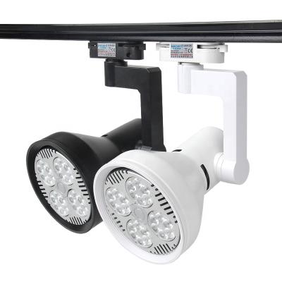 China Modern led track lights 35w e27 par30 commercial museum display jewelry linear lighting track light for sale