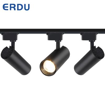 China CE RoHS Modern SAA Certified COB Led Modern Suspended Track Light 15w Modern Commercial Track Lighting Black White Black White for sale