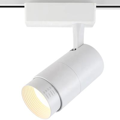 China Modern Led Track Lighting Fixture 10w 20w 30w Modern COB Projector System Exhibition Clothing Store Showroom Zoomable Track Light for sale