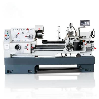 China Machinery Repair Shops CA6140x1000mm CA6240 with gap  manual lathe China durable manual lathe for turning thread for sale