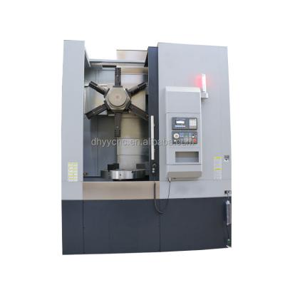 China Building Material Shops VTC50  Small and medium-sized vertical lathes use FANUC to control high-precision CNC lathe vertical for sale