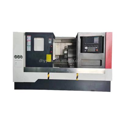 China DIY TCK46x500mm High precision slant bed CNC lathe can be used for turning milling drilling cheap CNC lathe for sale