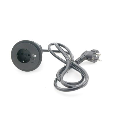 China Residential / General Purpose Mini Italian German UK Grommet Socket With Cord Hole for sale