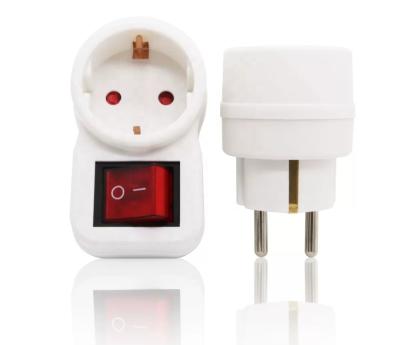 China PP+CU Travel Conversion Power EU Plug Adapter to EU for sale