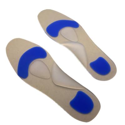 China Washable and Reusable Sports Silicone Insoles for Shoes Massaging Arch Support Foot Care Orthopedic Plantar Insoles Soft Shoe Parts Accessories for sale