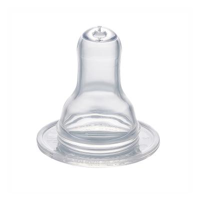 China BPA Free Silicone Baby Nipple Milk Water Drinks Feeder S M 21 37 36mm L + 4g Flow For 3 Months And Up for sale