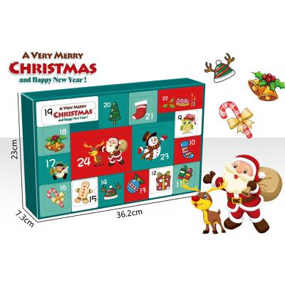 China Countdown 2021 Toy Stress Relieft Toy Set Advent Calendar 15days of fidgety person newcomer Christmas gift in Christmas box custom for sale