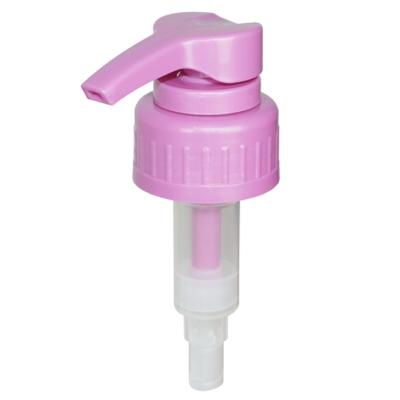 China Non Spill Wholesale Left Right Hand Body Lotion Pump Plastic China Lotion Pump With 1/4 Safety Cap for sale