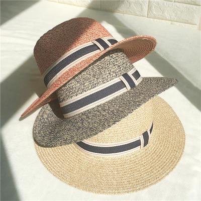 China Promotional Picture Summer Beach Women Fashion Panama Straw Hat Making for sale