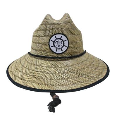 China Wholesale Custom Picture Men Straw Hats Men Lifeguard Mexican Surf Hat Custom Logo for sale