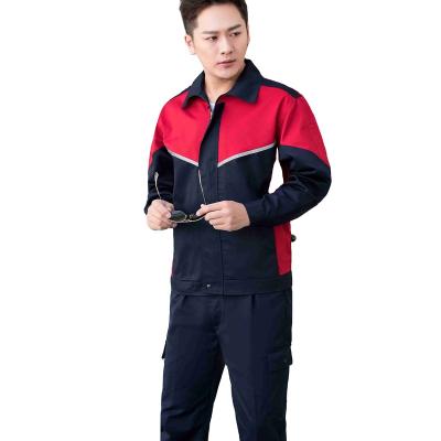 China Autumn Spring Long Sleeves Polyester Breathable Workshop Workwear Clothing For Work Uniform for sale