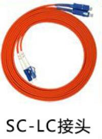 China LSZH PVC Jacket LC SC Patch Cord OM2 Duplex Multimode 0.9mm / 2.0mm / 3.0mm Diameter for sale