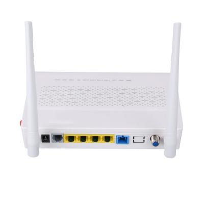 中国 TX 1310nm RX 1490nm FTTH ONU ONT 3FE 1GE WIFIの鍋CATV 2T2Rモード5DBI利益頻度2.4G 販売のため