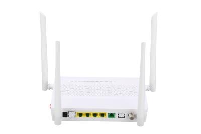 China 4GE 2.4G / 5G WIFI POTS CATV GPON ONU Modem SC Single Mode Single Fiber for sale