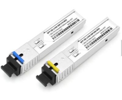 China SFP-Vezel Optische Zendontvanger - LC/SC-Schakelaar Duplex850nm/1310nm/1550nm Simplex1310nm/1490nm/1550nm DDM OEM Te koop