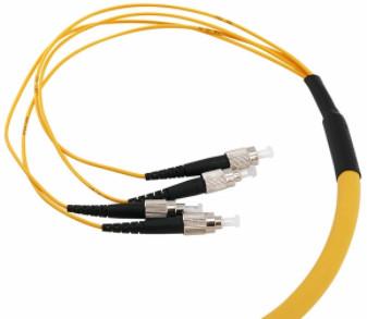 China 2mm Duplex Optical Fiber Pigtail FC UPC Single Mode G652D for sale