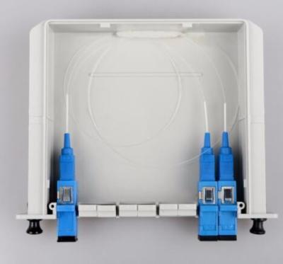 China  Fibre Optic Splitter Box , 1x2 Fiber Splitter With Low Insertion Loss for sale