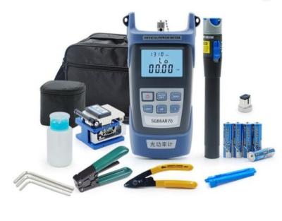 China 5MW 1625nm Fiber Optic Tool Kit FTTB Fiber Optic Tester Tools for sale