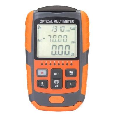 China Standard-Wellenlängen FTTX Mini Optical Power Meter VFL 10 Selbst-Matic-Abschaltungs-Funktion zu verkaufen