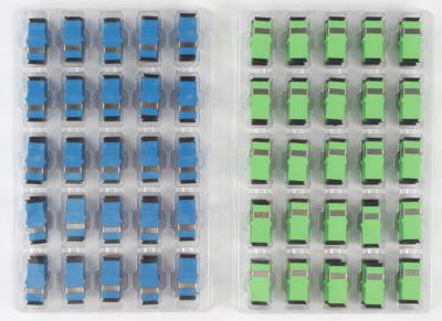 China FTTX-van de de Vezel Optische Adapter van Sc Simplex de Koppelingsschakelaar Zonder oren van Sc van Sc Te koop