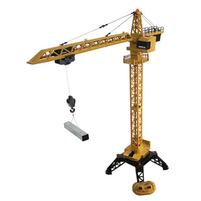 China Free Shipping RC Model 1585 In 1/14 Scale 12 Channel Crane Construction Model Metal Excavators Running Toys Remote Control Machine for sale