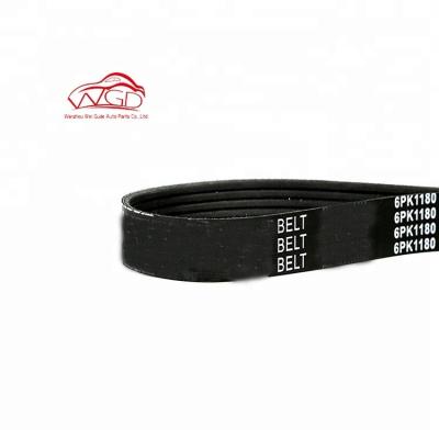 China Auto parts new, factory customized, good quality, 6PK1180 v ribbed poly v belt belt for sale