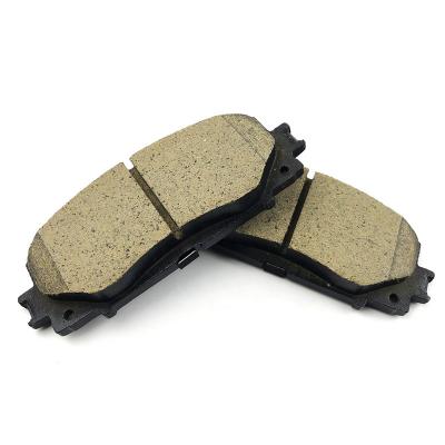 China Chinese Auto Parts High Performance Car Replacement Parts Disc Pad Ceramic Brake Pads For Nissan GDB367 D266 4106003R85 for sale