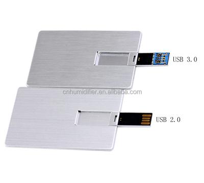 China 2021 Best Selling Metal Card USB Card USB Drive Credit Card Usb Flash Drive for sale