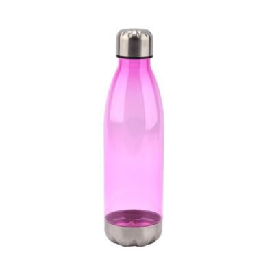 China Outdoor Portable Cheap Plastic Water Bottle Sports Premium Low Cost Viable Modern for sale